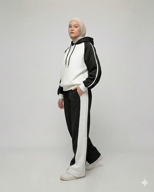 Tracksuit Set Black